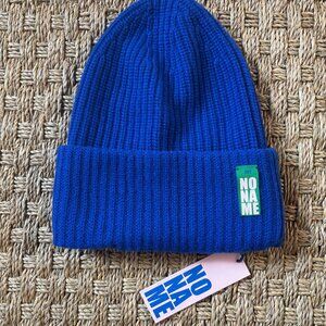 NWT NoName Candy Beanie in 100% cashmere in Royal Blue
